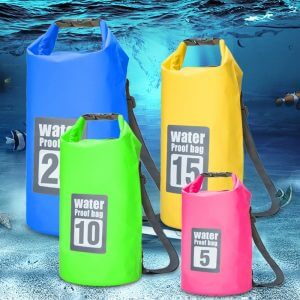 Mochila/Saco Seco para Natação - 15L Amarelo