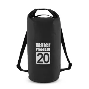 Mochila/Saco Seco para Natação - 20L Preto