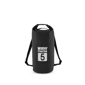 Mochila/Saco Seco para Natação - 5L Preto