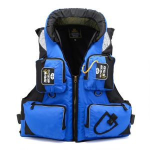 Colete Salva-vidas para Caiaque Kayak Life Jacket Buoyancy Aid - Azul, XGG