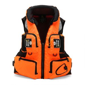 Colete Salva-vidas para Caiaque Kayak Life Jacket Buoyancy Aid - Laranja, XGG