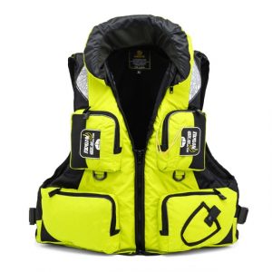 Colete Salva-vidas para Caiaque Kayak Life Jacket Buoyancy Aid - Amarelo, XGG