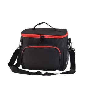 Bolsa Térmica - Preto e Vermelho