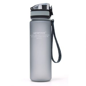 Garrafa de Água Esportiva - 1000ml, Cinza