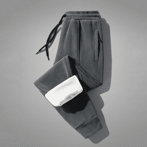 Calças Jogger de Fleece Masculinas para Inverno