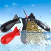 bomba spod, foguete alimentador para pesca, alimentador para pesca de carpa