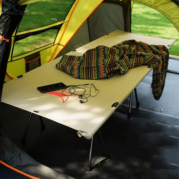 Cama para camping