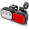 luz LED para bicicleta, luz de bicicleta, luz de bicicleta, lâmpada de bicicleta, lâmpada de bicicleta, luz USB para bicicleta, luz de bicicleta, luz traseira para bicicleta, luz frontal para bicicleta, luz de bicicleta recarregável