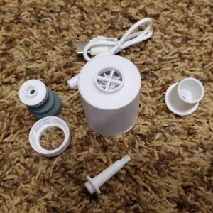 Bomba de Ar Elétrica Portátil Recebida do cliente T****e.