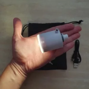 Bomba de ar elétrica portátil recebida do cliente A****e.