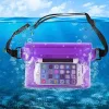 bolsa de natação, bolsa para celular, bolsa de natação à prova d'água