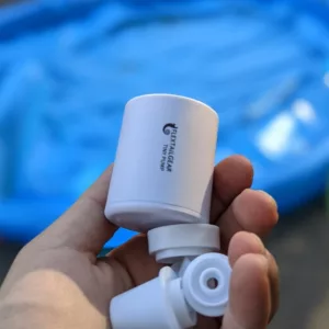 Recebido Bomba de Ar Elétrica Portátil para Inflar do cliente M****e.