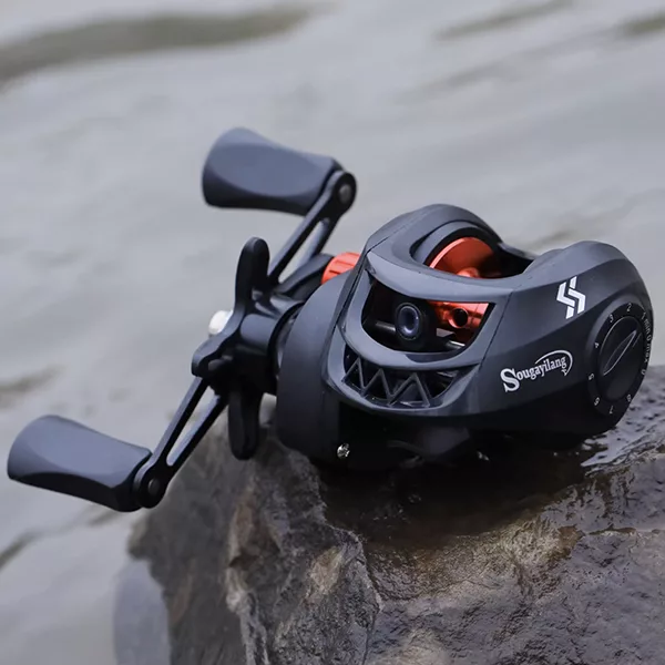 carretel de pesca, carretel de baitcasting