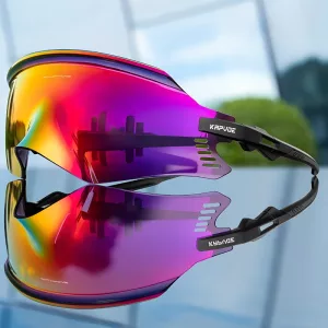 Óculos de Ciclismo com Proteção UV - Roxo