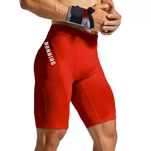 Shorts de Compressão para Treino Masculino - Vermelho, P