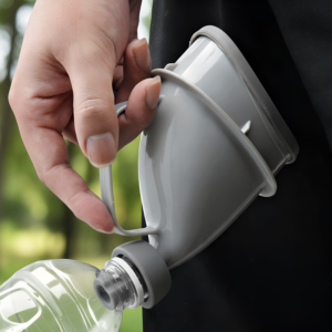 female urination device, female pee funnel, urine funnel, peeing funnel